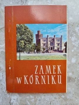 Zamek w Kórniku - książeczka z 6 pocztówkami, 1971
