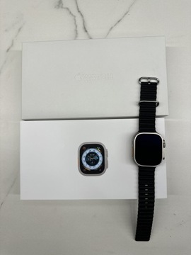 Apple Watch Ultra GPS + Cellular 49 mm z tytanu