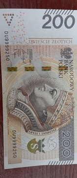 Nowy banknot 200zł