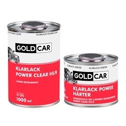 Lakier bezbarwny GOLDCAR Power Clear HS 1,5L 