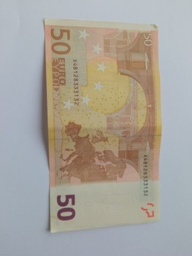 Banknot 50 Euro 2002