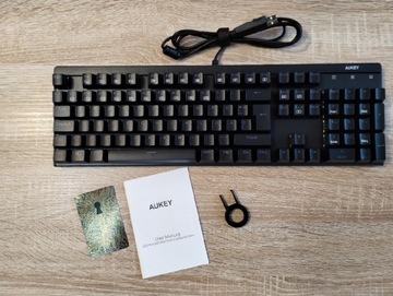 Klawiatura mechaniczna aukey KM-G6 RGB