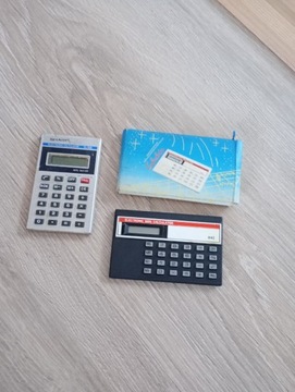 Stare kalkulatory 2 sztuki