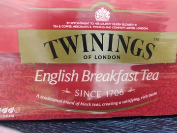 Twinings English Breakfast Tea 25x2g