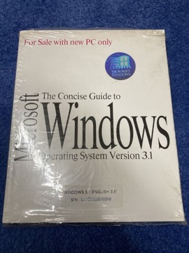Książka Windows 3.1, wersja angielska