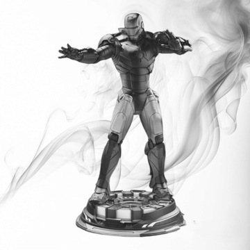 Figurka druk 3D żywica " Iron Man"- 12cm/120 mm