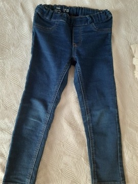 Spodnie jeans dla dziewczynki 104