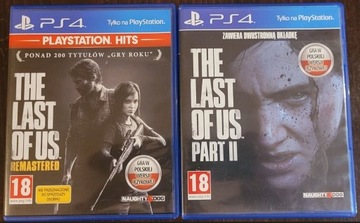 The last of us part I i II PL PS4