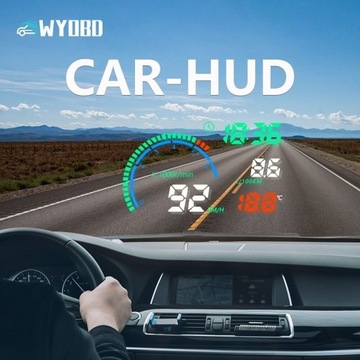 WYŚWIETLACZ PROJEKTOR HEAD-UP HUD OBD2