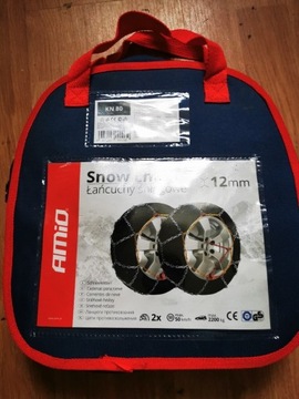 Łańcuchy śniegowe - 195/65 R15O-Norm 12mm BAG KN80