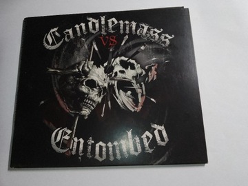 CANDLEMASS VS ENTOMBED PŁYTA CD METAL RARE!