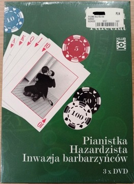 Życiowa ruletka Pianistka Hazardzista Inwazja DVD
