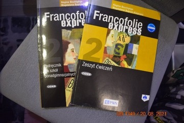 Podręcznik + ćwiczenia J.francuski