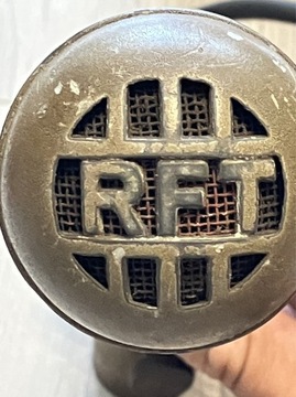 microphone RFT vintage mikrofon wiekowy radiowy