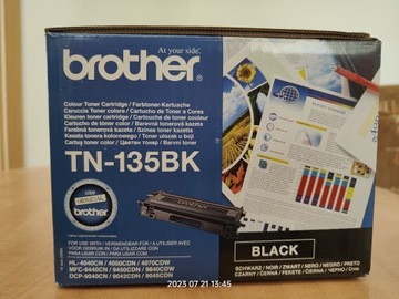 Toner  do drukarki TN 135 BK