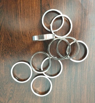 Pierścień aluminiowy niklowany