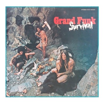 Grand Funk Railroad - Survival .Japan . NM .1976r