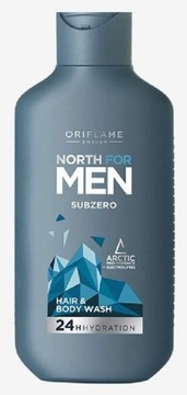  Żel mycia ciała włosów North Men Subzero ORIFLAME