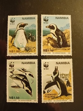 NAMIBIA ** - czysty - PINGWINY