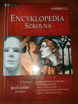 Encyklopedia szkolna język polski gimnazjum książk