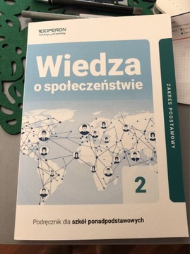 Wiedza o społeczeństwie 2 liceum technikum nowy