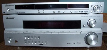 Amplituner Pioneer VSX-415  + DVD  DV 300