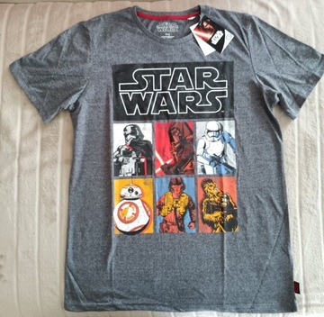 T-shirt STAR WARS szary C&A r.170/176 NOWY!