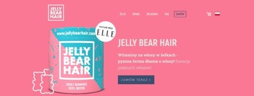 Jelly Bear Hair Witaminy na włosy w żelkach