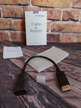 Adapter, kabel DP /HDMI 4K