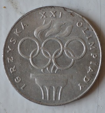 moneta srebrna Igrzyska Olimpiady
