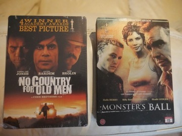 dvd no country NOWY monster's ball steelbook