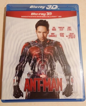 Ant Man blu-ray 2d + 3d polski dubbing napisy