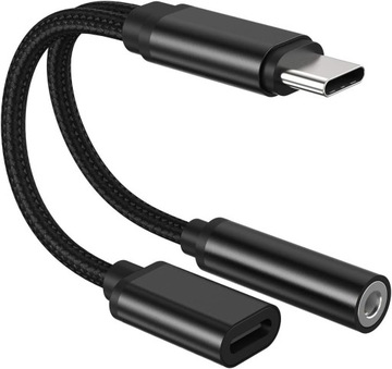 Adapter słuchawek USB C i ładowania 3.5 mm HUAWEI