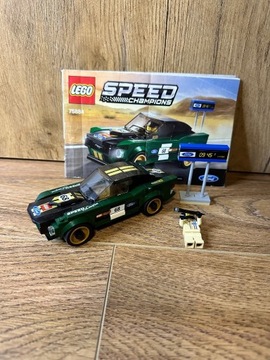 LEGO Speed Champions 75884 - 1968 Ford Mustang Fas