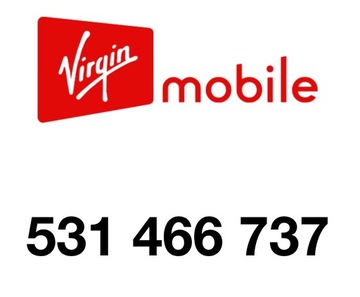 Karta startowa - Virgin Mobile - złoty numer - FV