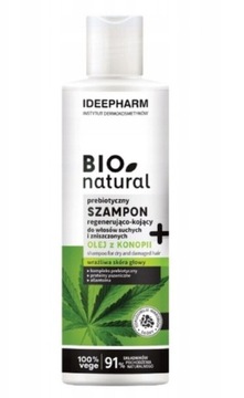 IDEEPHARM bio natural szampon prebiotyczny 400ml