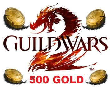 Guild Wars2 GW2 500G 500 GOLDA GOLD 24/7