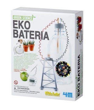 4M GREEN SCIENCE EKO BATERIA nowy zestaw