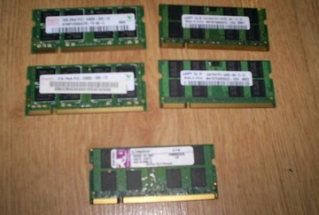 Pamięć ram ddr2,pc2.2gb do laptop