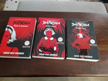 Sabrina książki, trylogia 3 cz. nowe