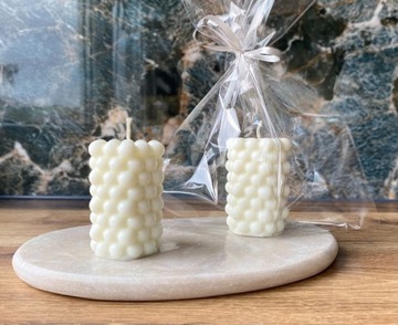 E&A Wonderful Candles Świeca sojowa elegant balls