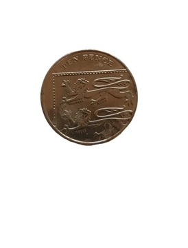 MONETA WIELKA BRYTANIA 10 PENCE 2015