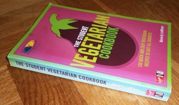 LeBlanc STUDENT VEGETARIAN COOKBOOK przepisy wegetariańskie vege diet ENG