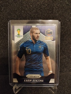 Karim Benzema Panini Prizm World Cup Brazil