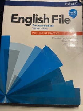 English File pre intermediate 4th edition