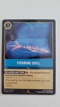 DISNEY LORCANA Fishbone Quill 1TFC #168