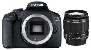 Canon EOS 2000d Korpus 2 Obiektywy