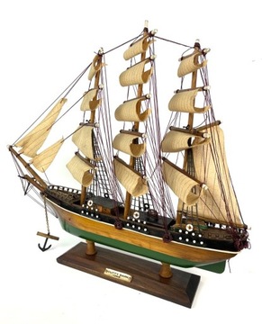 DREWNIANY MODEL STATKU ŻAGLOWCA CUTTY SARK 1869