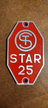 logo emblemat Star 25 oryginalny