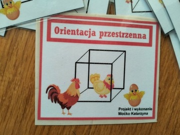 Pomoc dydaktyczna Orientację przestrzenne 